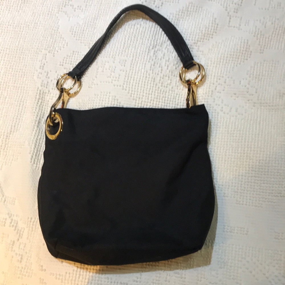 Black Gold JPK Paris 75 purse handbag zip pockets